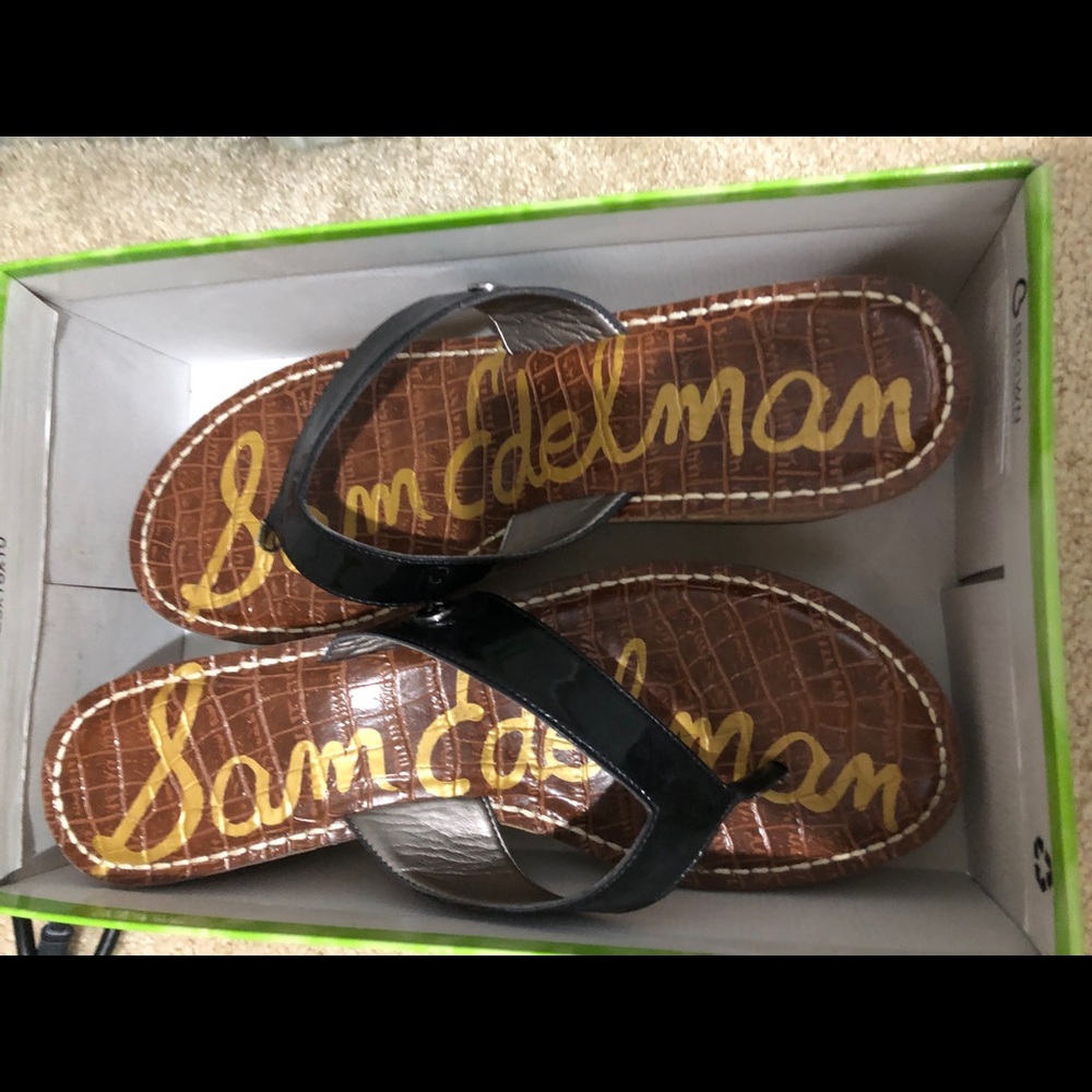 Sam Edelman Flip Flop Wedges